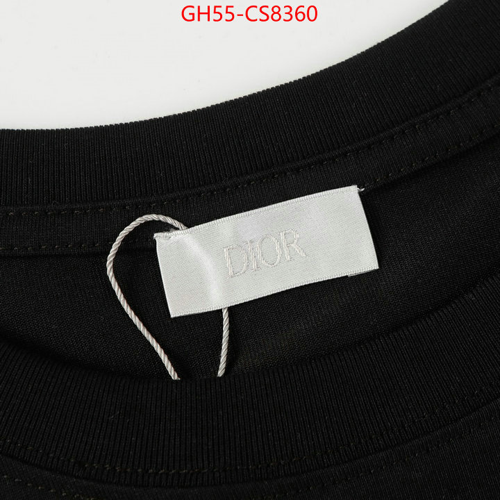 Clothing-Dior wholesale designer shop ID: CS8360 $: 55USD