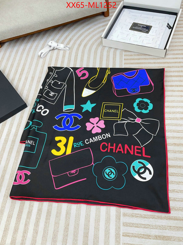 Scarf-Chanel luxury shop ID: ML1252 $: 65USD