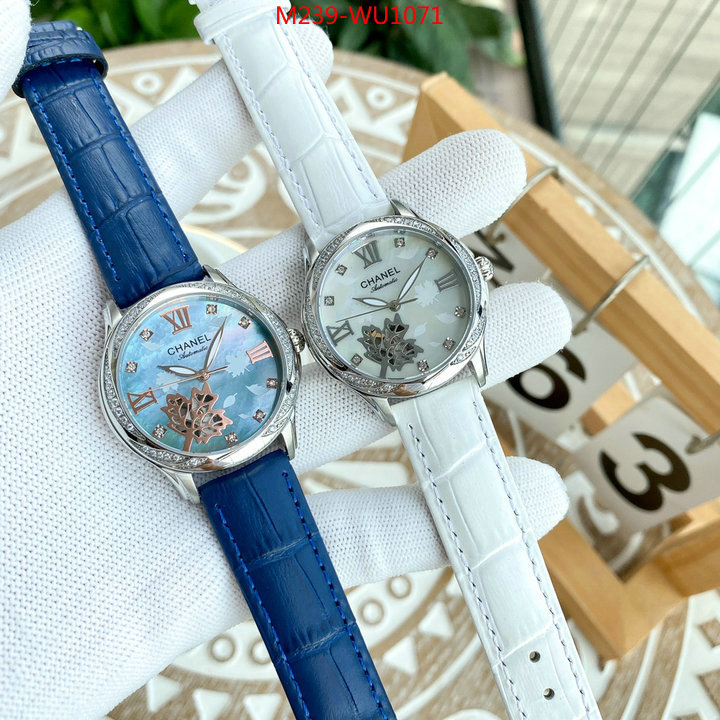 Watch(TOP)-Chanel replica sale online ID: WU1071 $: 239USD