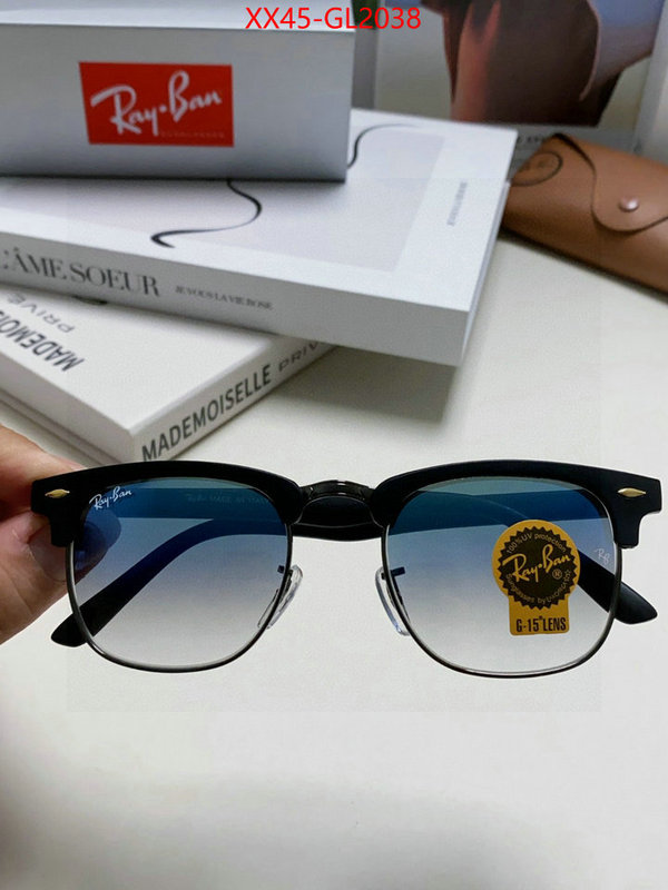 Glasses-RayBan best fake ID: GL2038 $: 45USD
