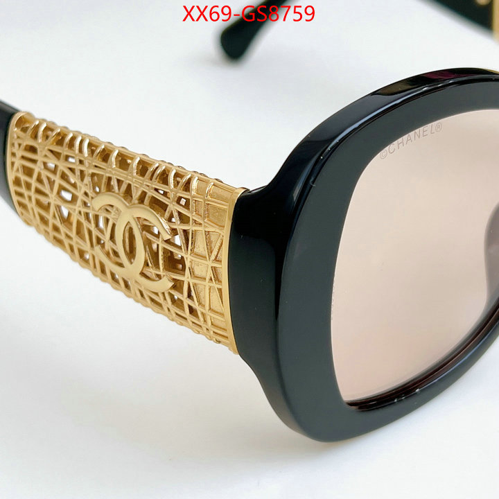 Glasses-Chanel best quality replica ID: GS8759 $: 69USD