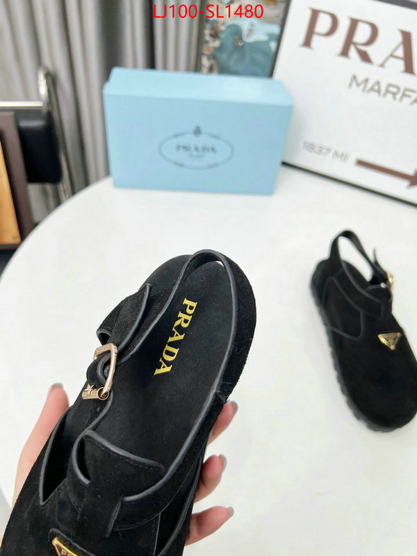Women Shoes-Prada luxury fake ID: SL1480 $: 100USD