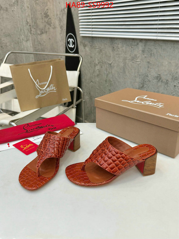 Women Shoes-Christian Louboutin top quality ID: SS9992 $: 89USD