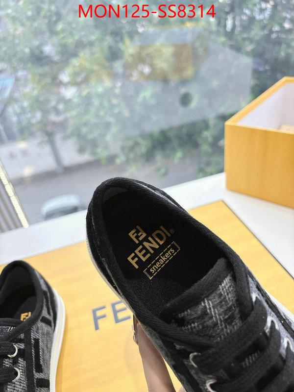 Men Shoes-Fendi best aaaaa ID: SS8314 $: 125USD