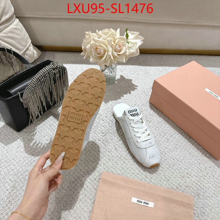 Women Shoes-Miu Miu 2024 aaaaa replica customize ID: SL1476 $: 95USD