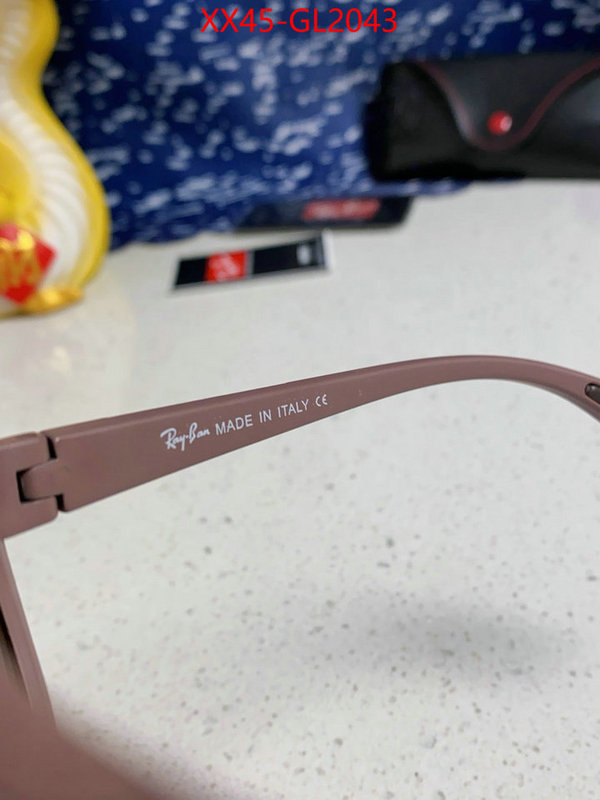 Glasses-RayBan top designer replica ID: GL2043 $: 45USD