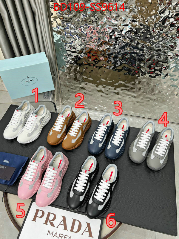 Women Shoes-Prada high quality ID: SS9614 $: 109USD