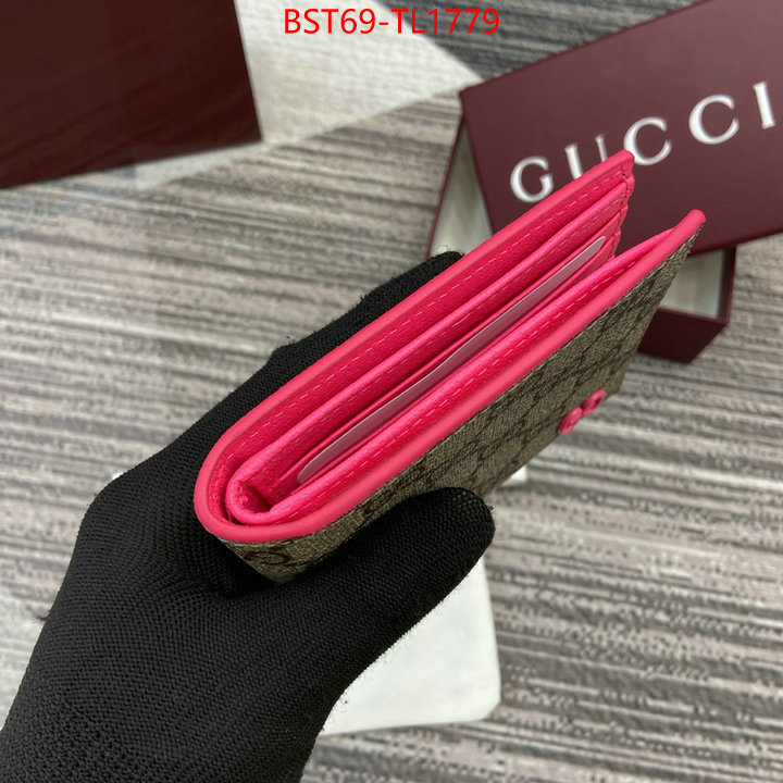 Gucci Bags(TOP)-Wallet- 2024 replica ID: TL1779 $: 69USD,