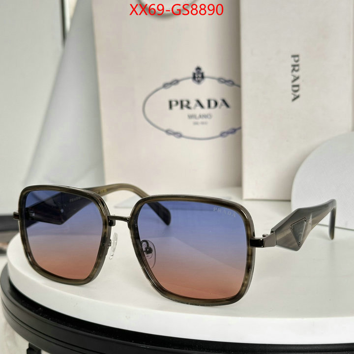 Glasses-Prada new designer replica ID: GS8890 $: 69USD