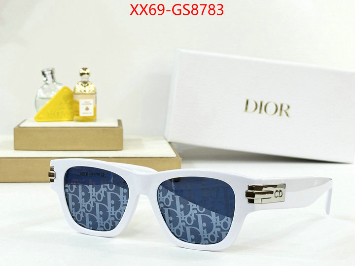 Glasses-Dior buy replica ID: GS8783 $: 69USD