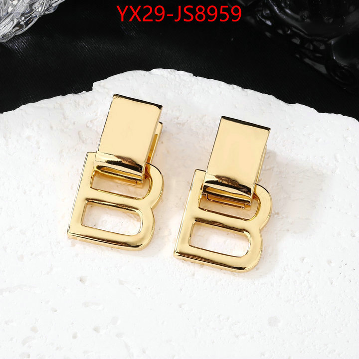 Jewelry-Balenciaga fake high quality ID: JS8959 $: 29USD