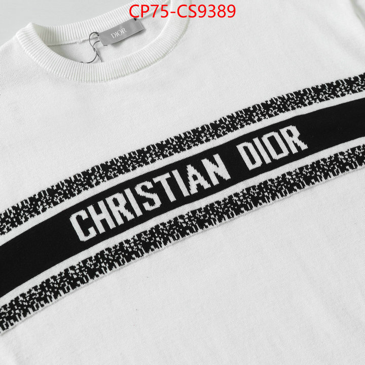 Clothing-Dior best designer replica ID: CS9389 $: 75USD