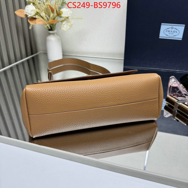 Prada Bags(TOP)-Handbag- 7 star quality designer replica ID: BS9796 $: 249USD,