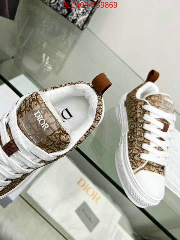 Men shoes-Dior luxury 7 star replica ID: SS9869 $: 105USD