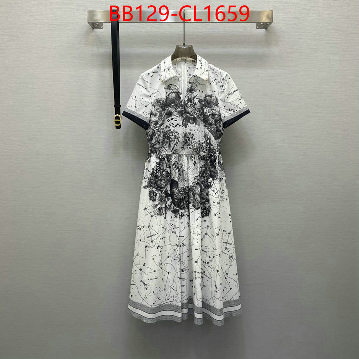 Clothing-Dior aaaaa+ quality replica ID: CL1659 $: 129USD