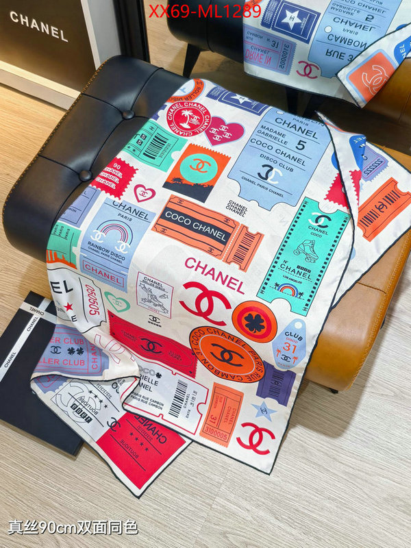 Scarf-Chanel sellers online ID: ML1289 $: 69USD
