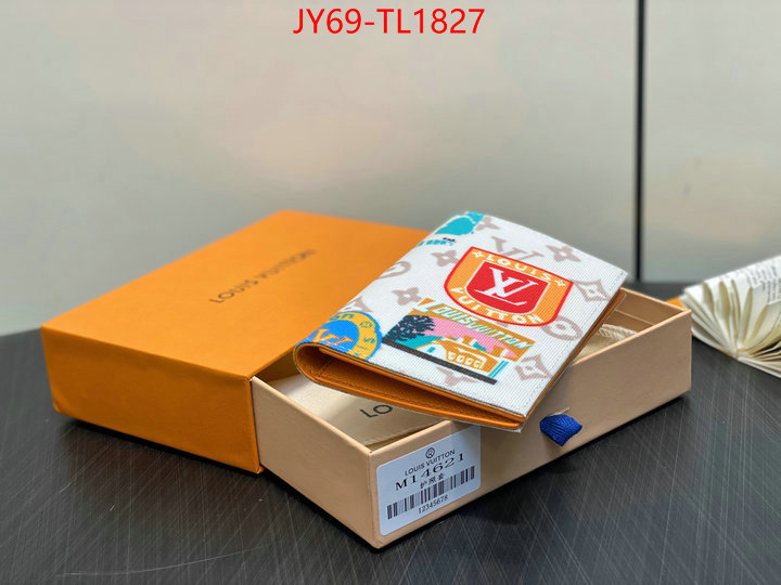 LV Bags(TOP)-Wallet replica online ID: TL1827 $: 69USD,