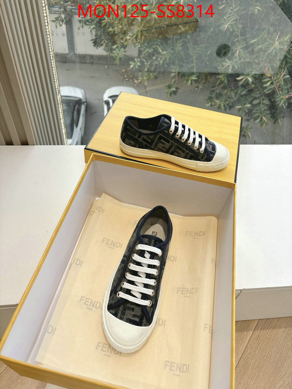 Men Shoes-Fendi best aaaaa ID: SS8314 $: 125USD