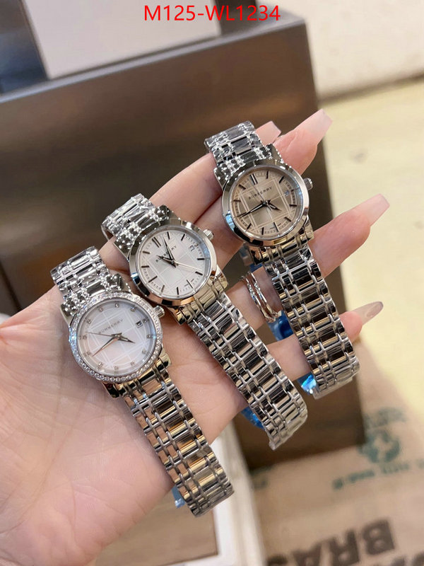 Watch(4A)-Burberry aaaaa+ class replica ID: WL1234 $: 125USD