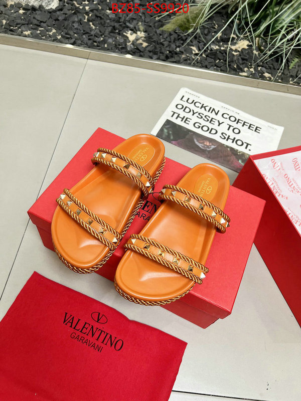 Women Shoes-Valentino where should i buy replica ID: SS9920 $: 85USD
