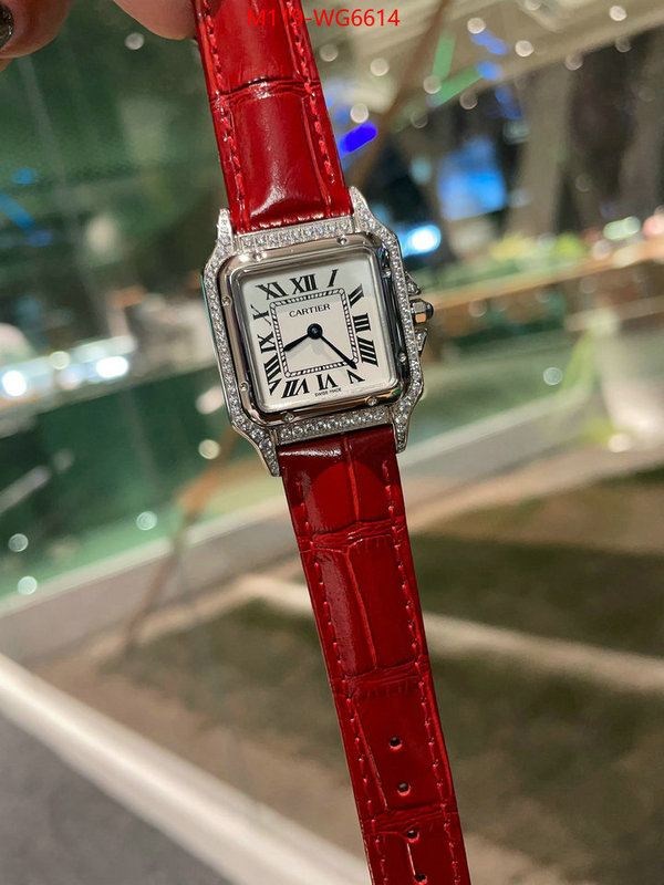 Watch(4A)-Cartier replica shop ID: WG6614 $: 119USD