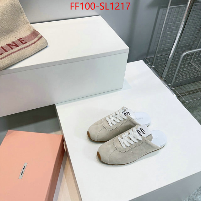 Women Shoes-Miu Miu designer 1:1 replica ID: SL1217 $: 100USD