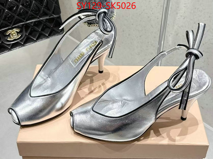 Women Shoes-Miu Miu replica for cheap ID: SK5026 $: 129USD