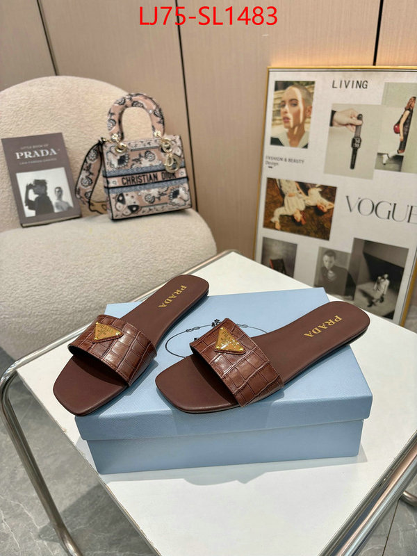 Women Shoes-Prada shop designer ID: SL1483 $: 75USD