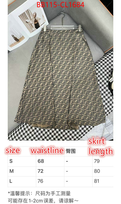 Clothing-Fendi brand designer replica ID: CL1684 $: 115USD