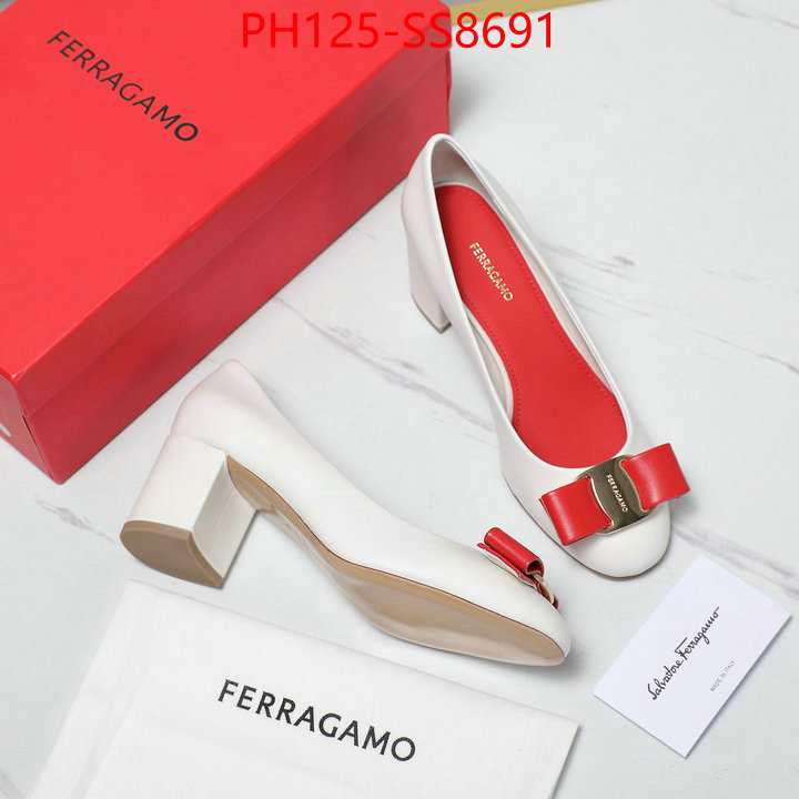 Women Shoes-Ferragamo high quality 1:1 replica ID: SS8691 $: 125USD