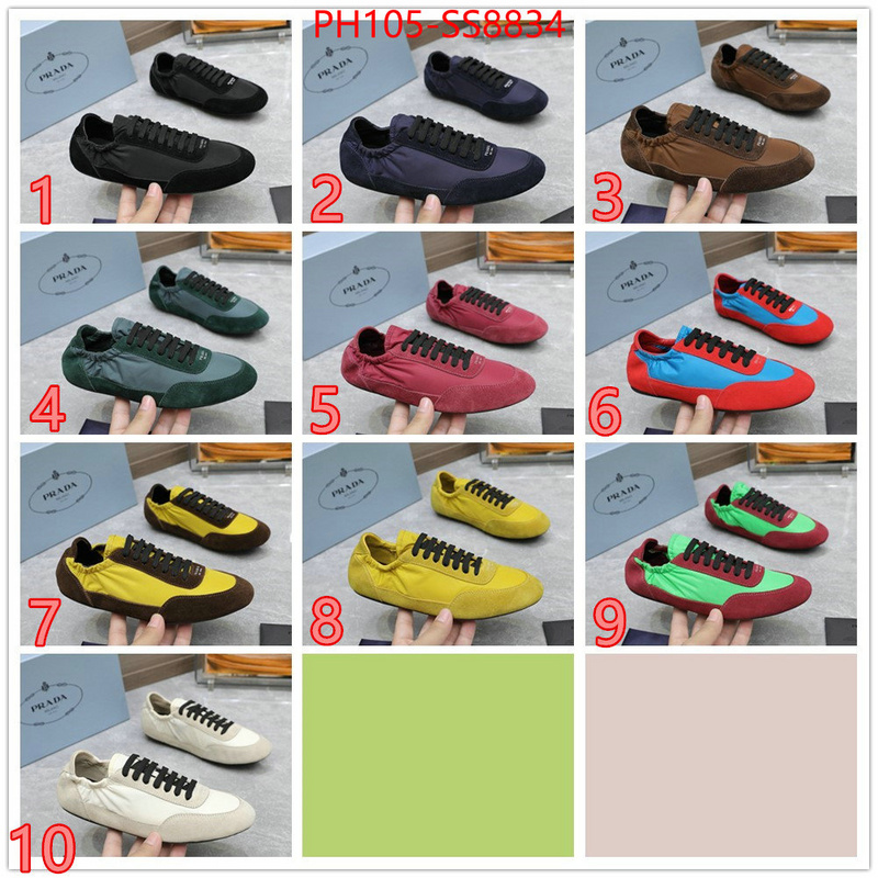 Women Shoes-Prada sell online ID: SS8834 $: 105USD