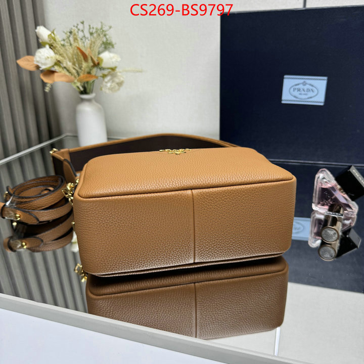 Prada Bags(TOP)-Crossbody- what is a counter quality ID: BS9797 $: 269USD,