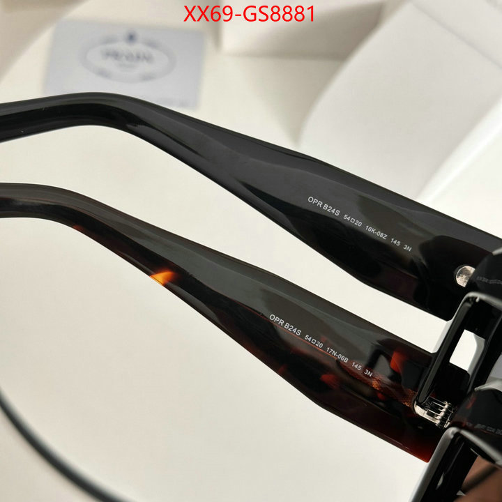 Glasses-Prada replica 1:1 ID: GS8881 $: 69USD