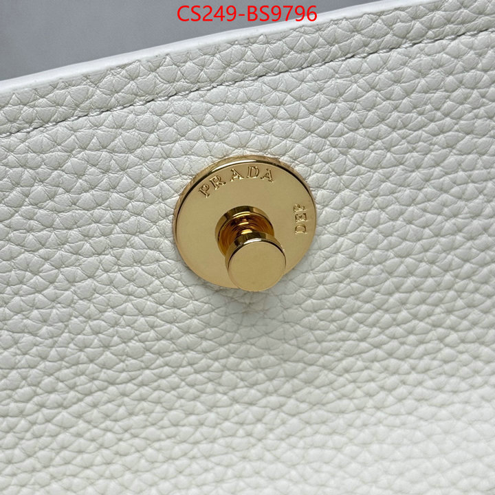 Prada Bags(TOP)-Handbag- 7 star quality designer replica ID: BS9796 $: 249USD,