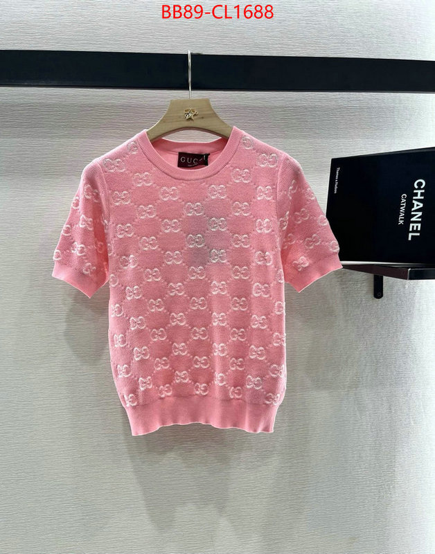 Clothing-Gucci high quality 1:1 replica ID: CL1688 $: 89USD