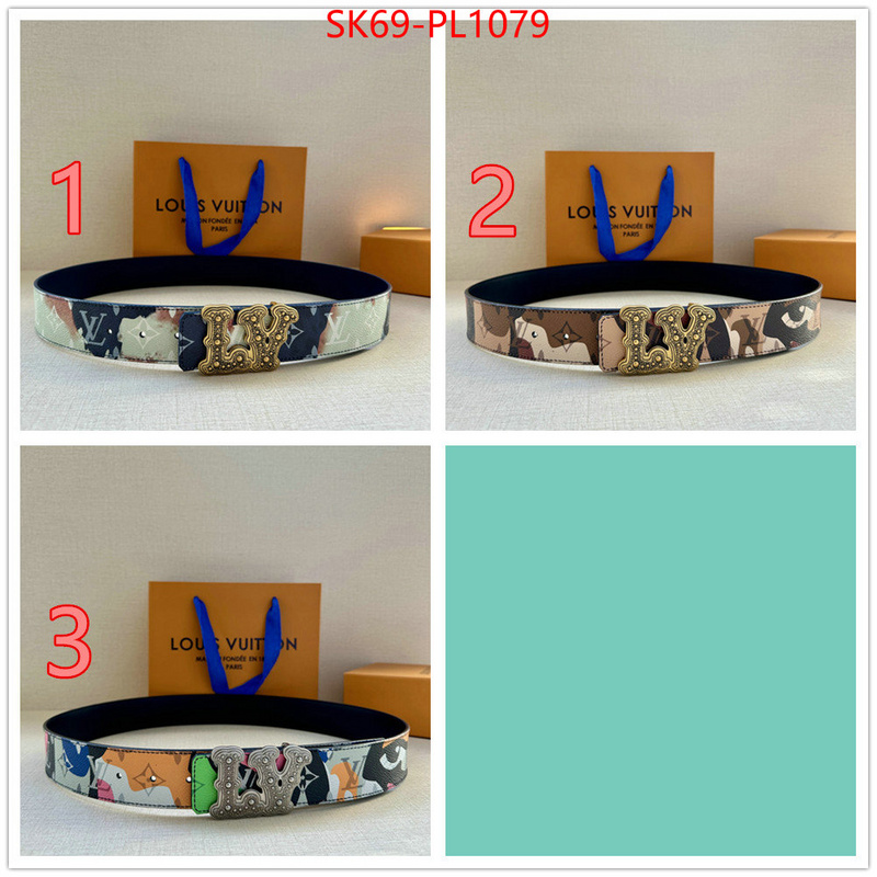 Belts-LV luxury ID: PL1079 $: 69USD