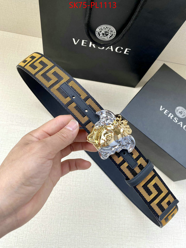 Belts-Versace replica for cheap ID: PL1113 $: 75USD