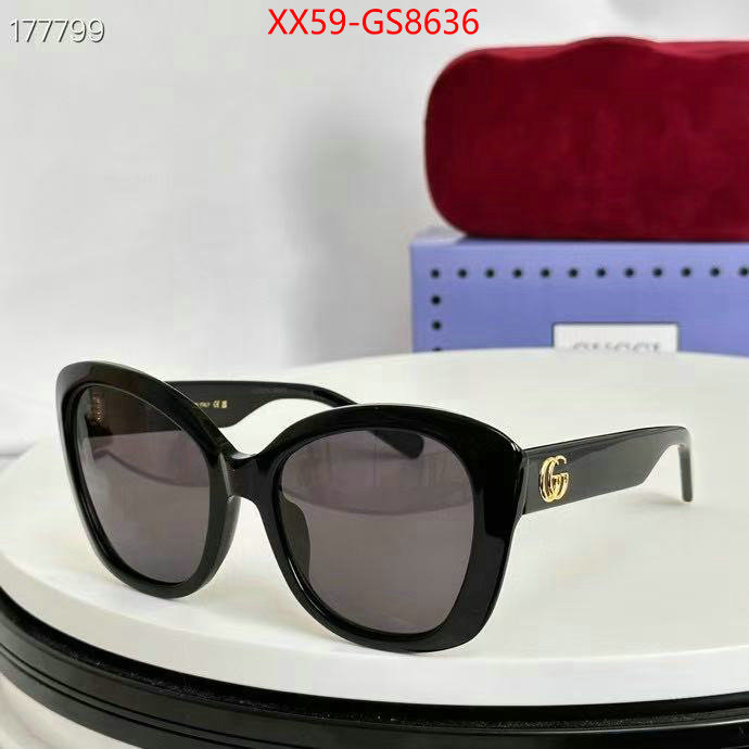 Glasses-Gucci designer replica ID: GS8636 $: 59USD