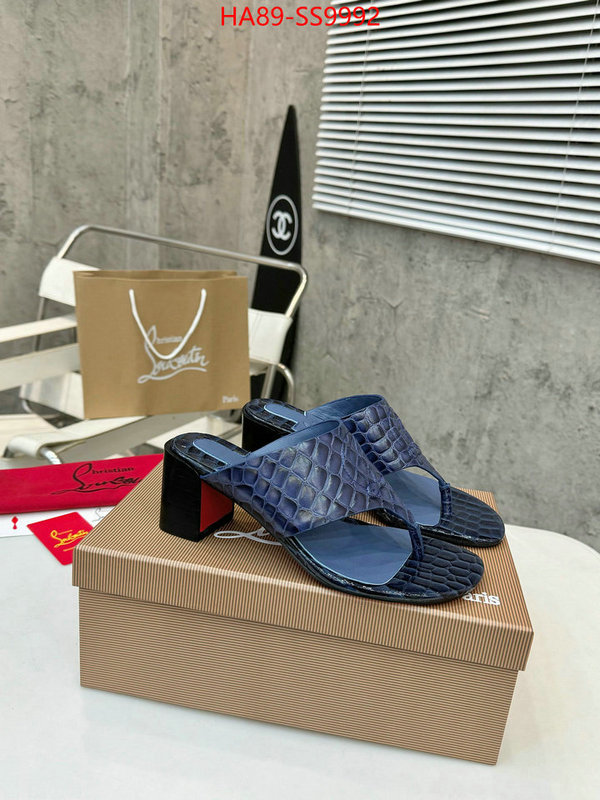 Women Shoes-Christian Louboutin top quality ID: SS9992 $: 89USD