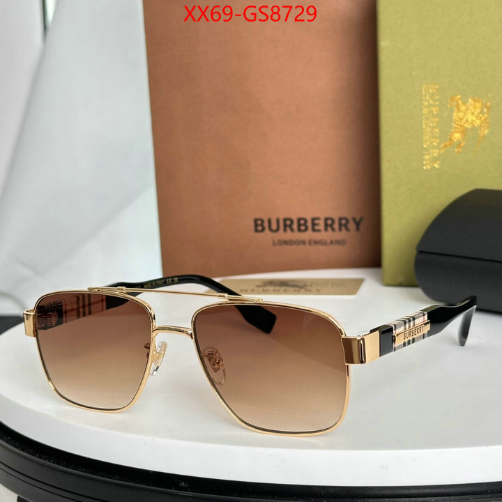 Glasses-Burberry mirror copy luxury ID: GS8729 $: 69USD
