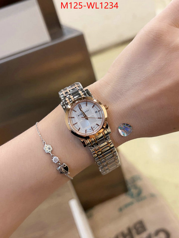 Watch(4A)-Burberry aaaaa+ class replica ID: WL1234 $: 125USD