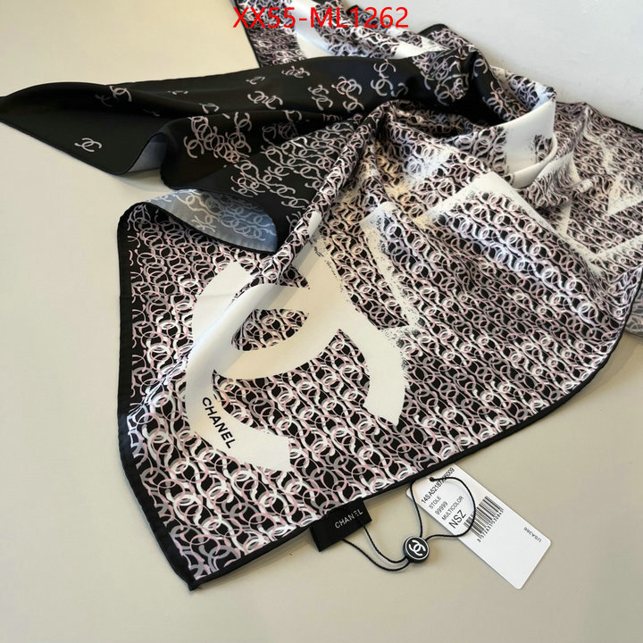 Scarf-Chanel fake cheap best online ID: ML1262 $: 55USD