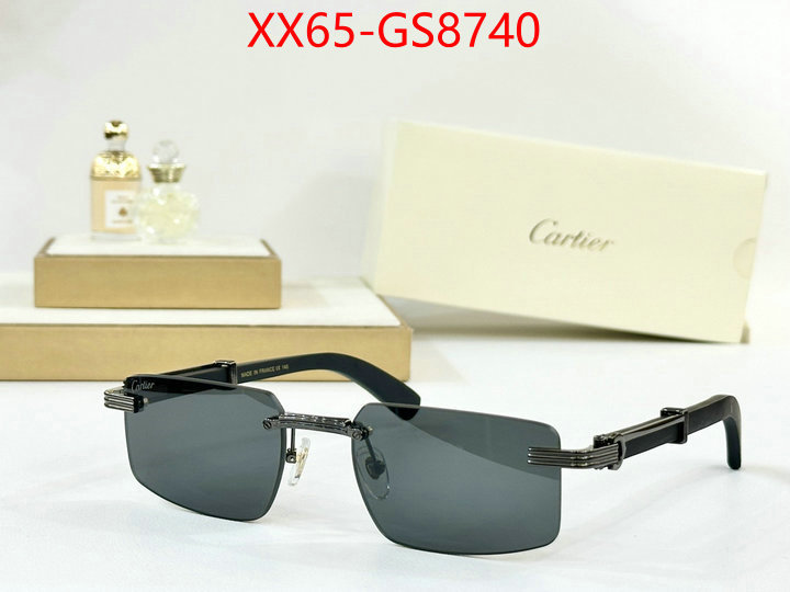 Glasses-Cartier knockoff ID: GS8740 $: 65USD