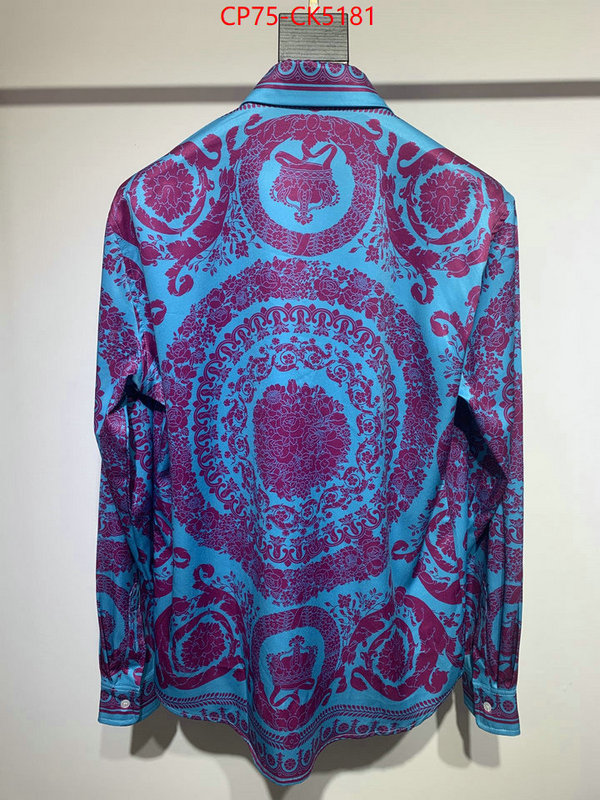 Clothing-Versace 7 star quality designer replica ID: CK5181 $: 75USD