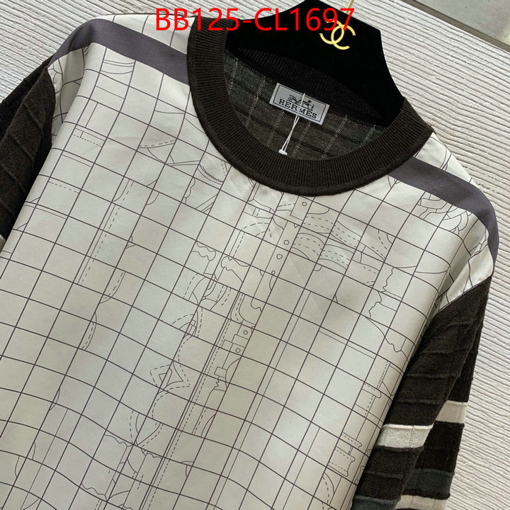 Clothing-Hermes high quality designer replica ID: CL1697 $: 125USD