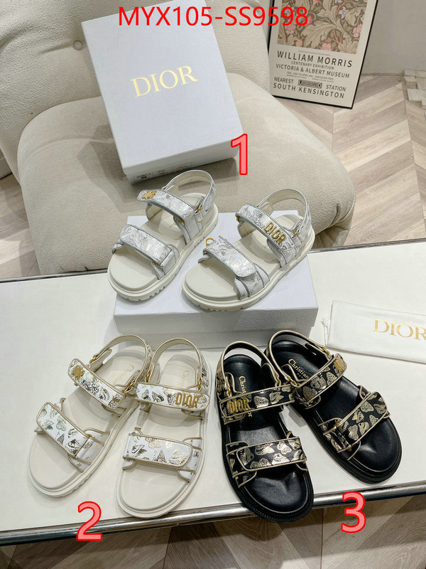 Women Shoes-Dior top designer replica ID: SS9598 $: 105USD
