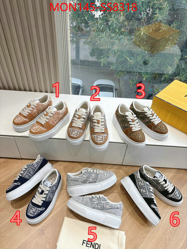 Women Shoes-Fendi cheap replica designer ID: SS8318 $: 145USD
