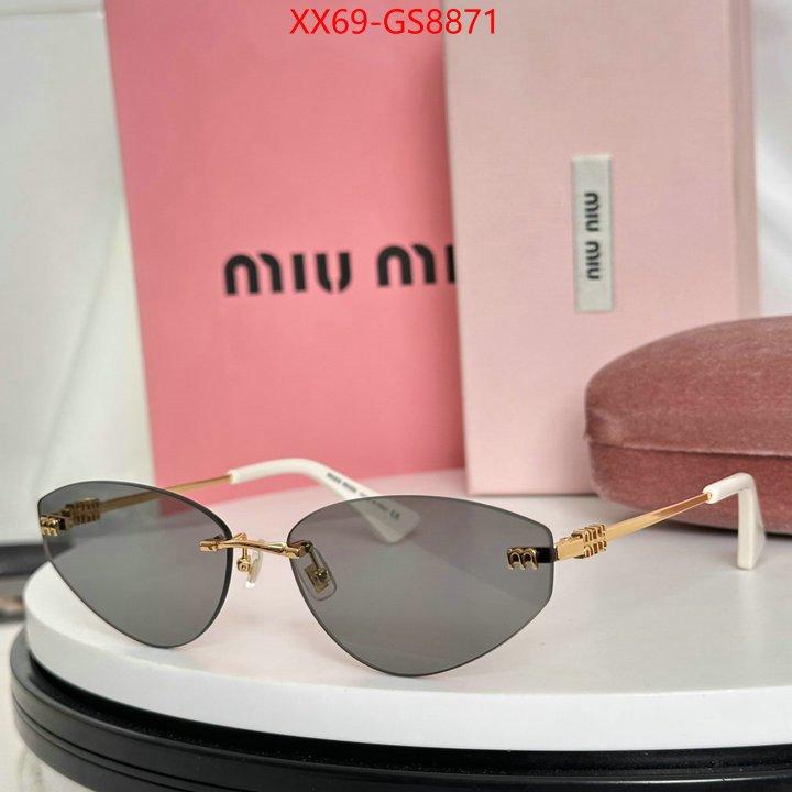 Glasses-Miu Miu best luxury replica ID: GS8871 $: 69USD