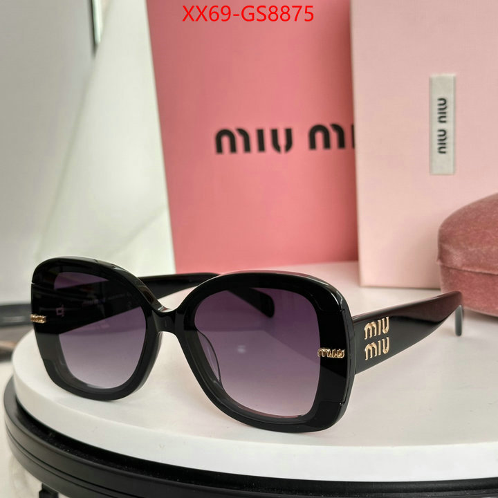 Glasses-Miu Miu best replica new style ID: GS8875 $: 69USD