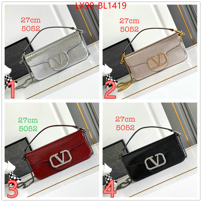 Valentino Bags(4A)-Crossbody- aaaaa quality replica ID: BL1419 $: 99USD,